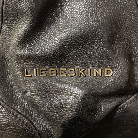 Liebeskind distressed leather shoulder bag/crossbody bag - Picture 13 of 16